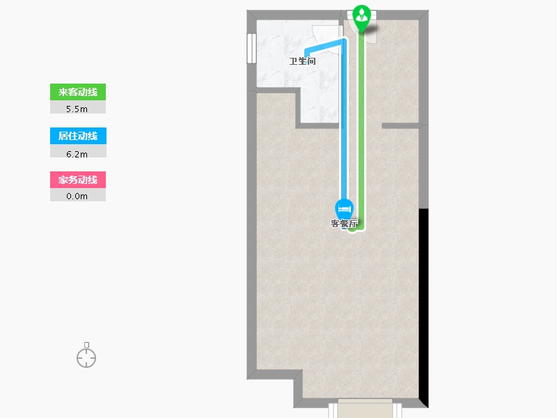 浙江省-杭州市-铂瑞悦府-43.32-户型库-动静线