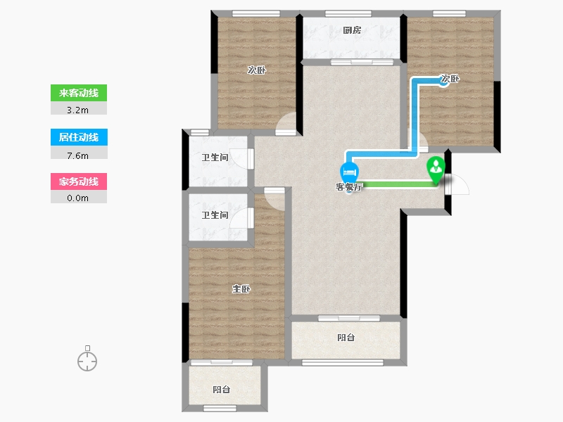 山东省-莱芜市-汉和赢臺-117.15-户型库-动静线