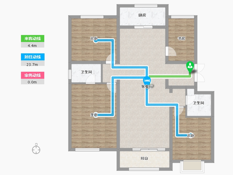 河北省-衡水市-隆江华府-120.14-户型库-动静线