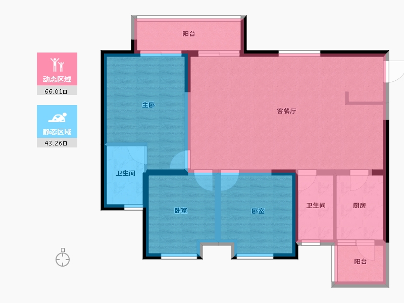 四川省-宜宾市-恒旭·江悦台-98.02-户型库-动静分区