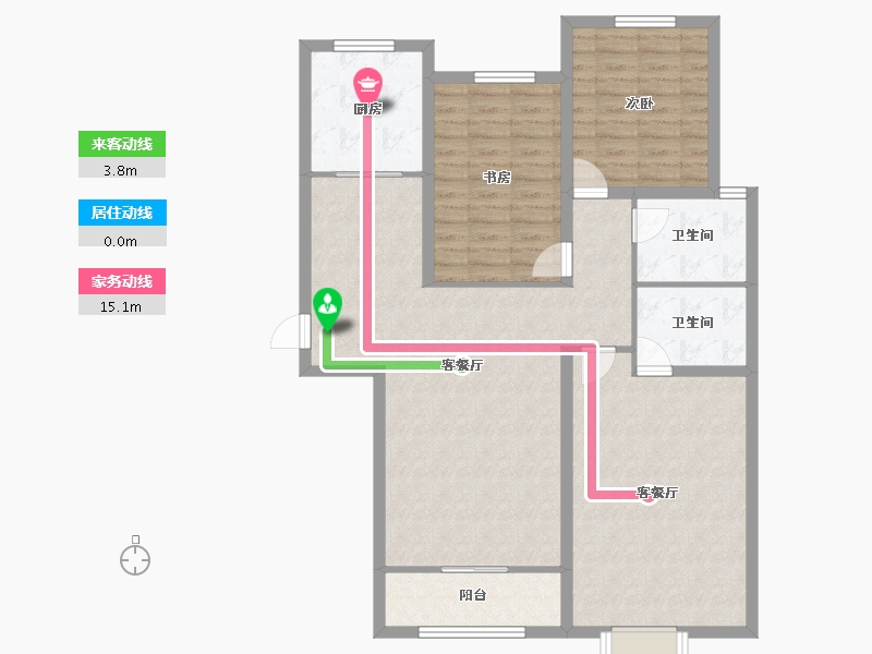 河北省-衡水市-隆江华府-110.39-户型库-动静线