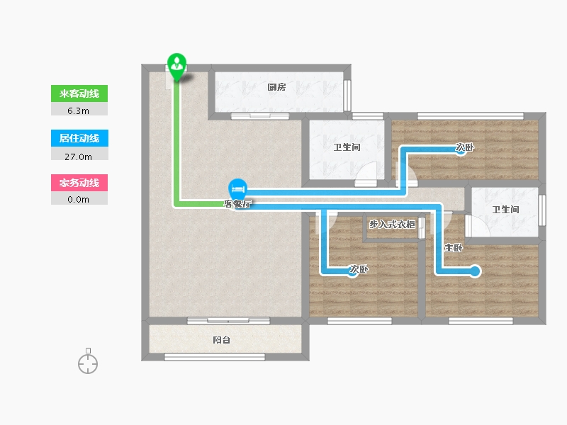 青海省-海东市-紫金花苑-108.05-户型库-动静线