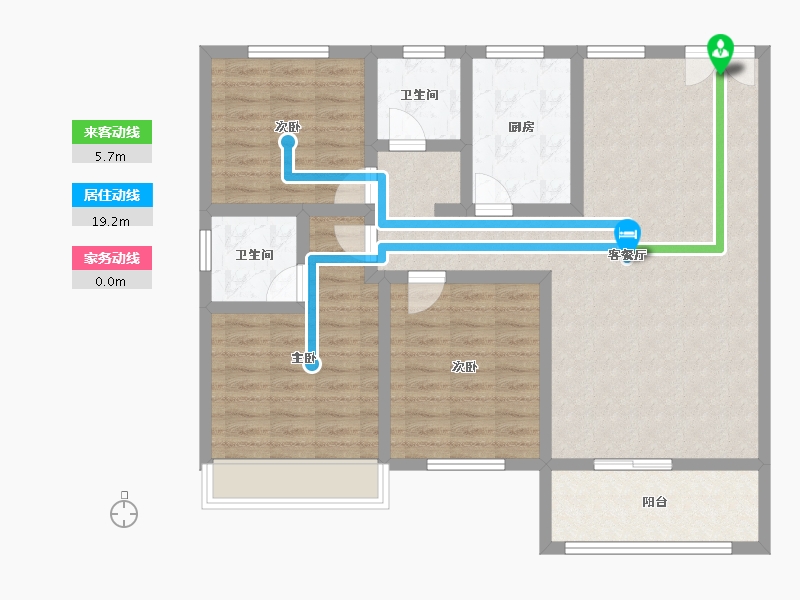 青海省-海东市-壹悦府-101.52-户型库-动静线