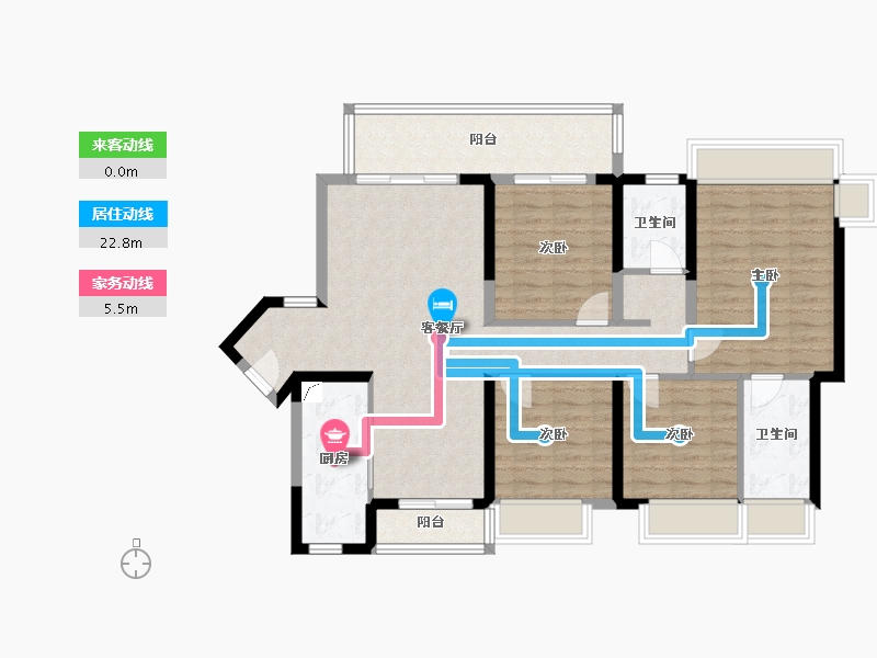 四川省-成都市-新鸿基悦城-112.89-户型库-动静线