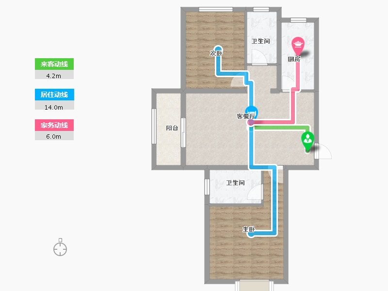 河北省-衡水市-隆江华府-80.80-户型库-动静线