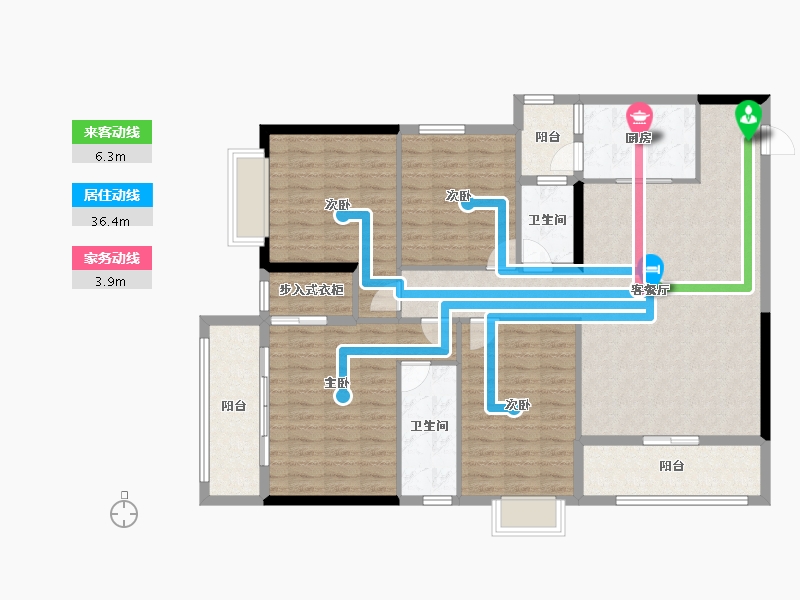 广西壮族自治区-河池市-泽良御景龙庭-132.32-户型库-动静线