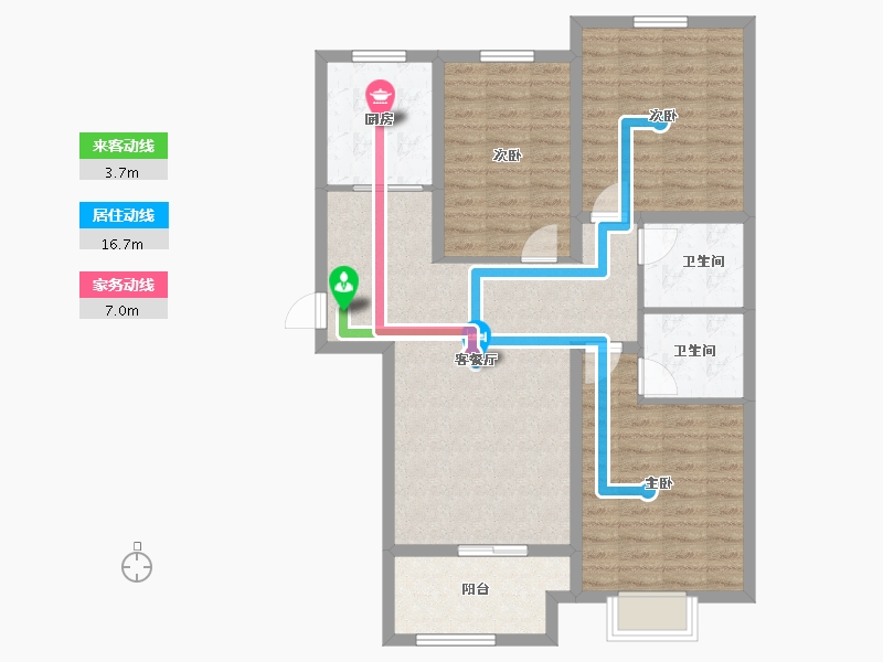 河北省-衡水市-隆江华府-96.15-户型库-动静线