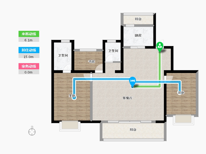 山西省-运城市-运城吾悦广场-114.42-户型库-动静线