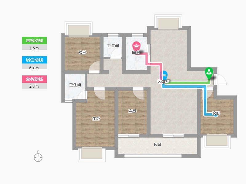 江西省-吉安市-庐陵文景-77.12-户型库-动静线