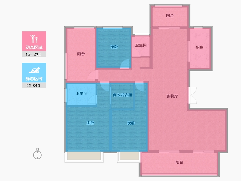 山东省-临沂市-親和家源-144.47-户型库-动静分区