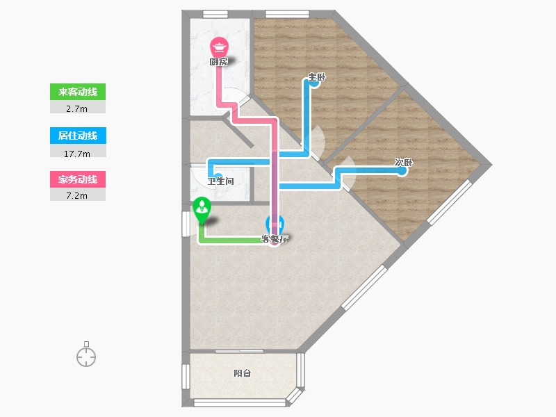 四川省-成都市-清溪南街5号院-93.00-户型库-动静线