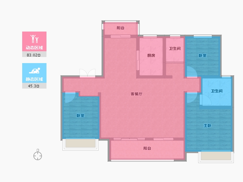 河南省-商丘市-夏邑建业城-115.21-户型库-动静分区