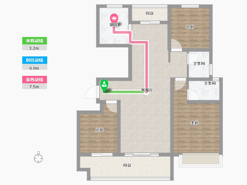 河南省-商丘市-夏邑建业城-101.60-户型库-动静线