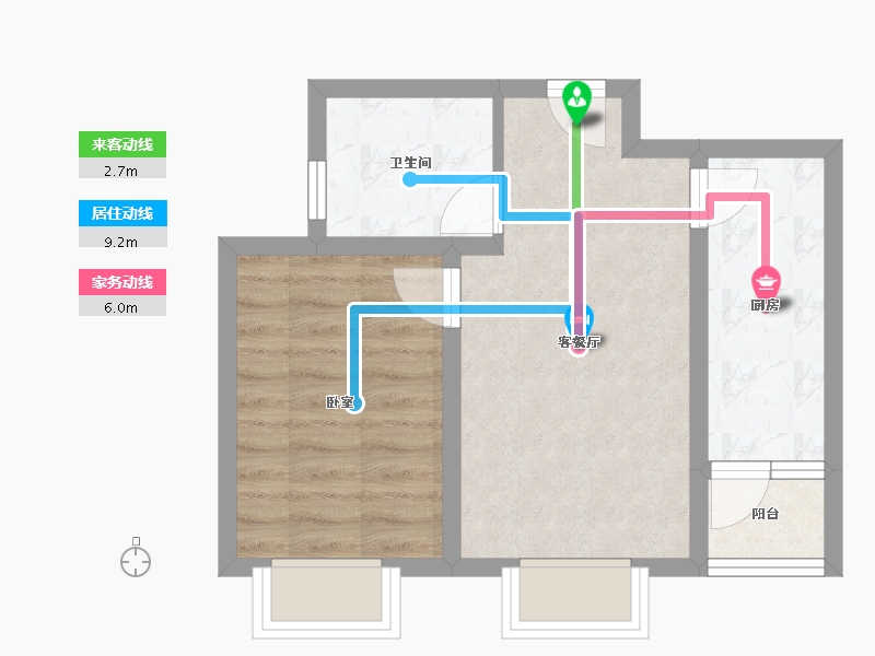 河北省-廊坊市-丽嘉·新航城-41.18-户型库-动静线