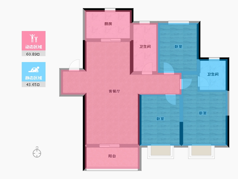 山东省-日照市-森博新城-92.81-户型库-动静分区