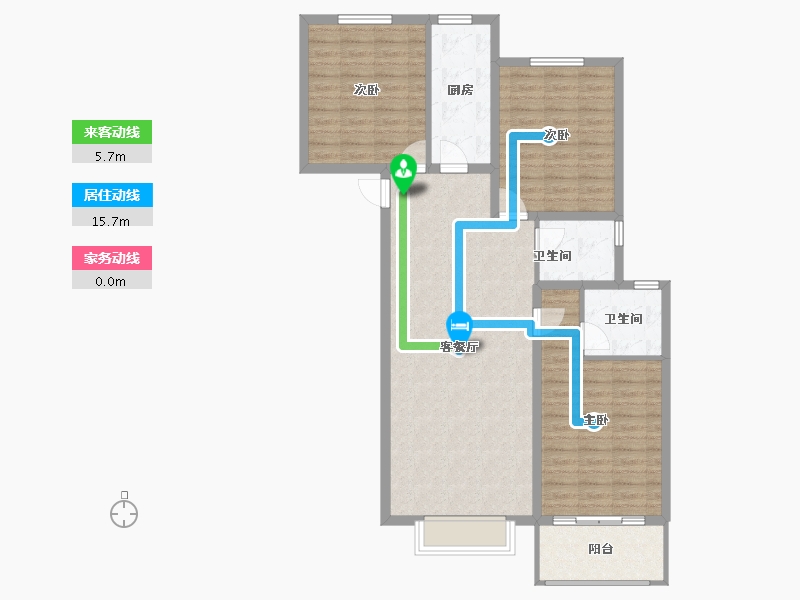 河南省-商丘市-君鹏·江山一品-101.16-户型库-动静线