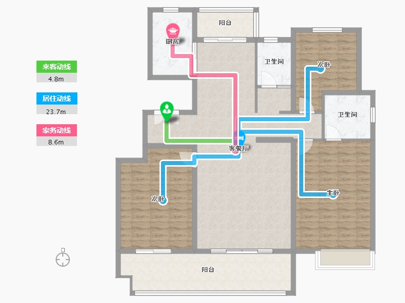 山东省-临沂市-金邑尚府-139.00-户型库-动静线