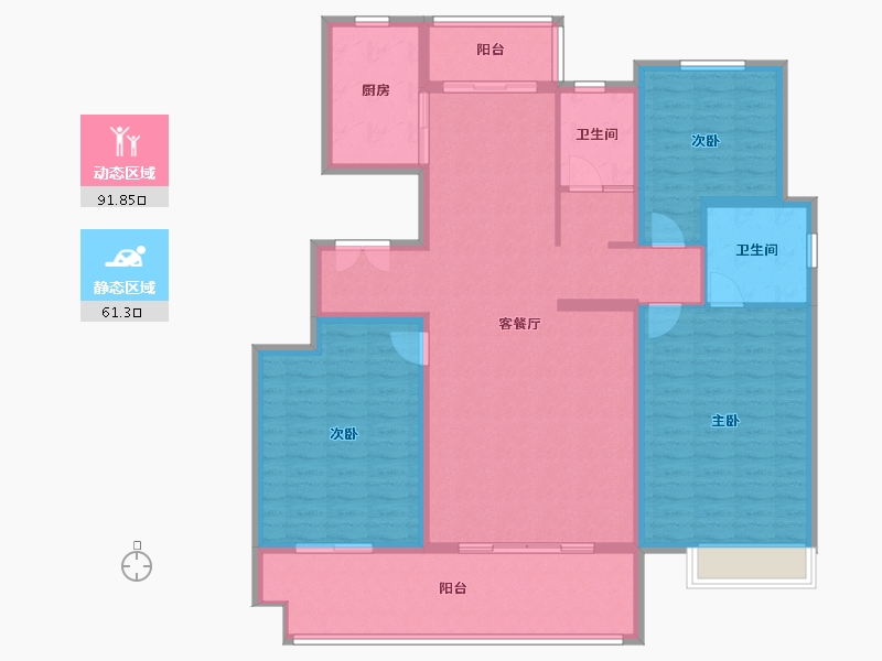 山东省-临沂市-金邑尚府-139.00-户型库-动静分区