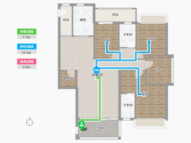 广东省-揭阳市-宏和·金水湾-120.27-户型库-动静线