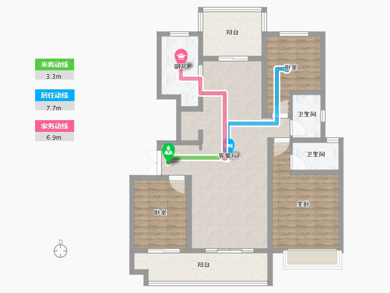 河南省-商丘市-夏邑建业城-109.60-户型库-动静线