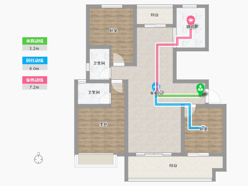 河南省-商丘市-夏邑建业城-101.20-户型库-动静线