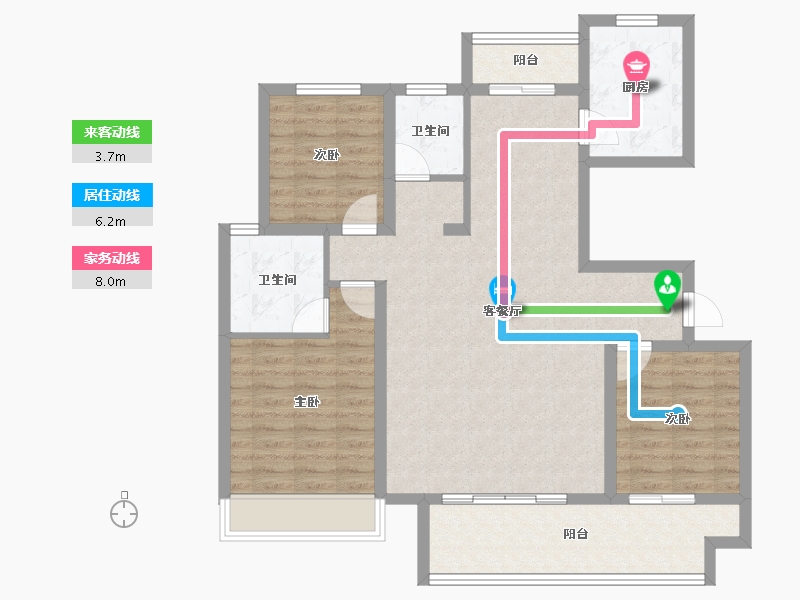 河南省-商丘市-建业联盟东望-102.04-户型库-动静线