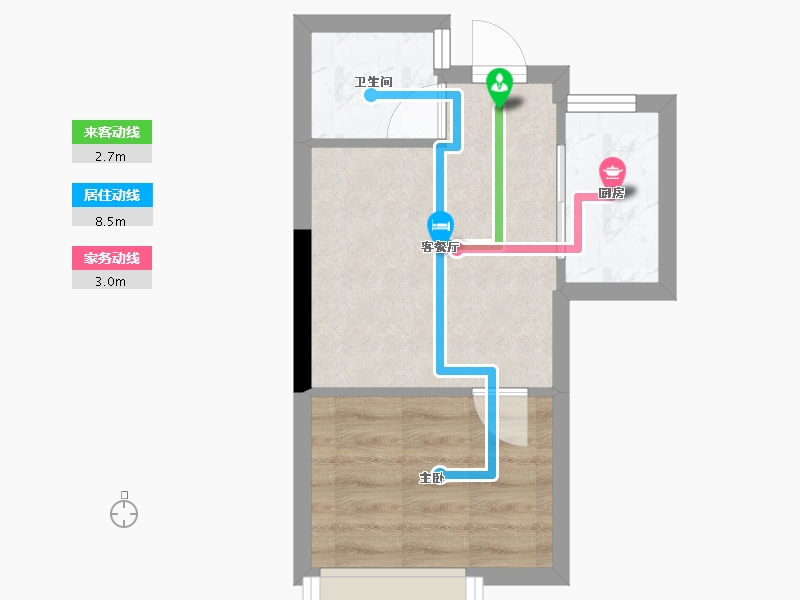 福建省-宁德市-万春·玖珑郡-29.38-户型库-动静线