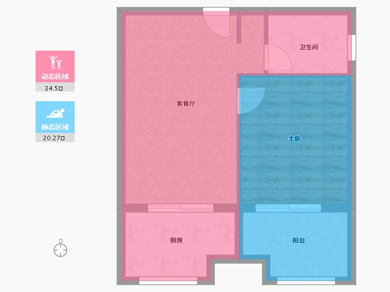 海南省-陵水黎族自治县-一品清水湾-49.33-户型库-动静分区