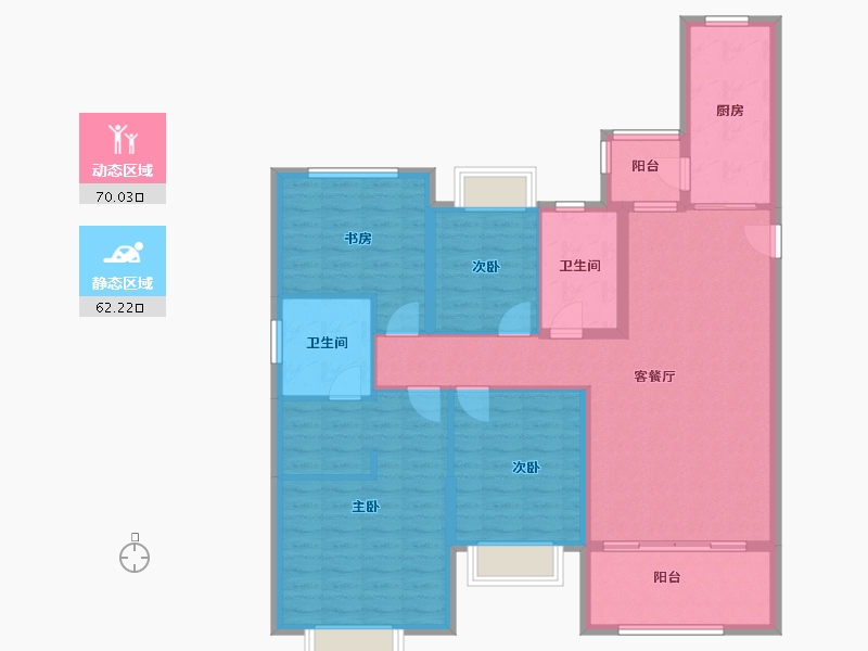 山东省-济宁市-济宁恒大悦珑湾-119.24-户型库-动静分区