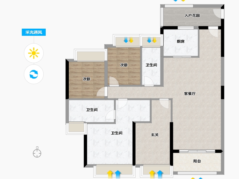 广东省-江门市-十里方圆-123.31-户型库-采光通风