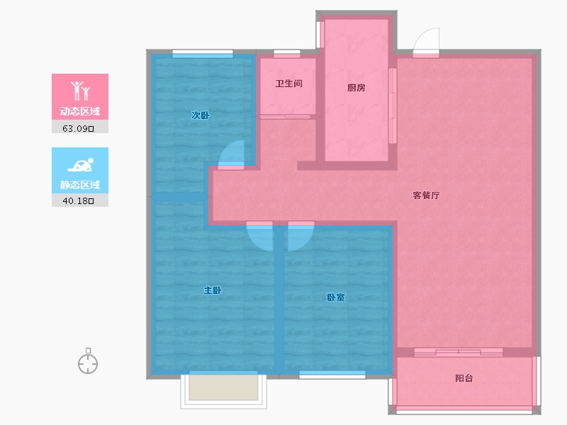 河南省-濮阳市-丽景上品-92.00-户型库-动静分区