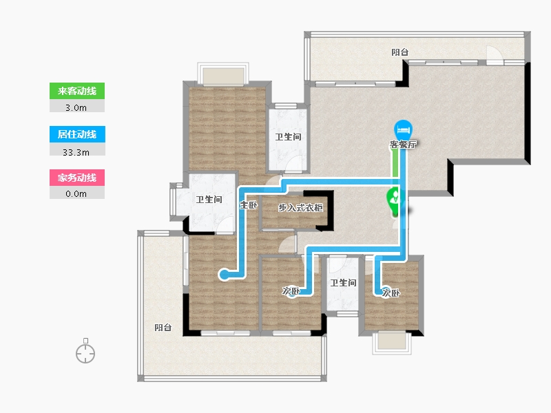 贵州省-贵阳市-贵高速花溪26-167.73-户型库-动静线