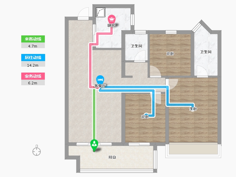 河南省-平顶山市-郏县建业城-92.00-户型库-动静线