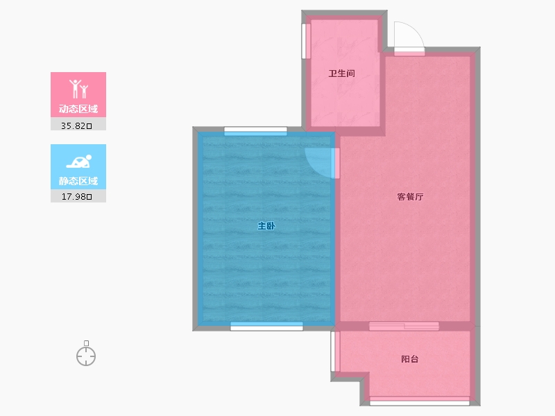 安徽省-黄山市-中房悠然居&圣天地-47.92-户型库-动静分区