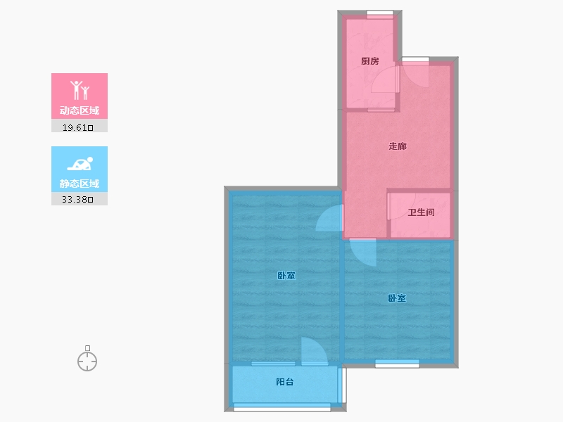 北京-北京市-大慧寺-6号院-47.20-户型库-动静分区