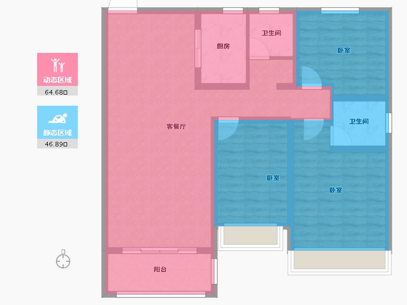 河南省-安阳市-新城国际五期-99.99-户型库-动静分区