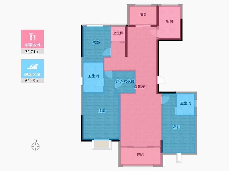 河南省-开封市-枫华·西湖半岛-121.57-户型库-动静分区