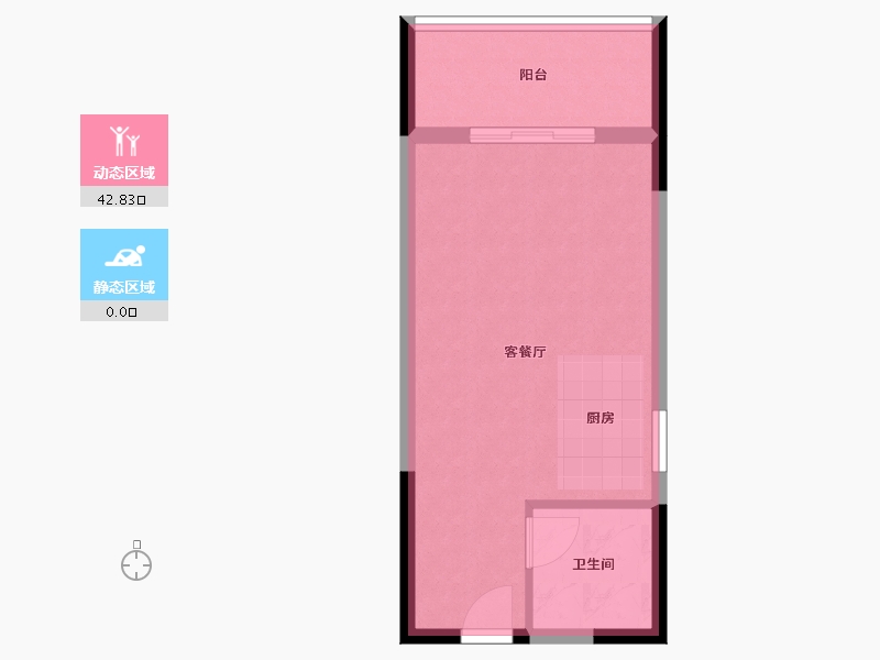 湖南省-郴州市-智通江天-38.81-户型库-动静分区