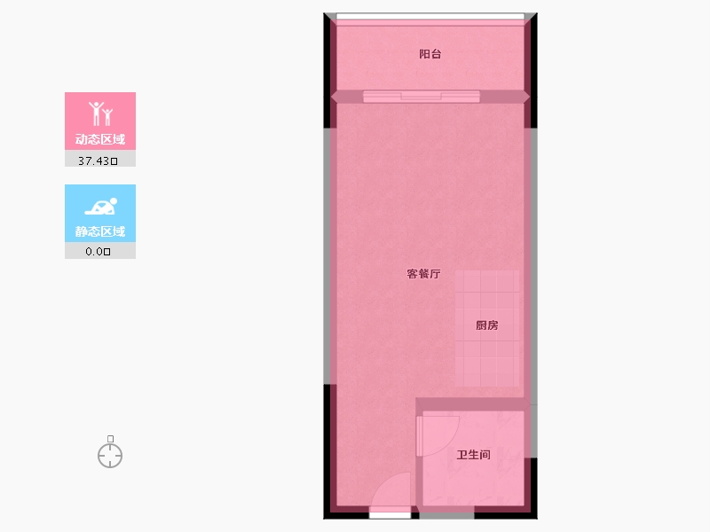 湖南省-郴州市-智通江天-33.48-户型库-动静分区