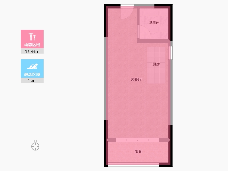 湖南省-郴州市-智通江天-33.59-户型库-动静分区