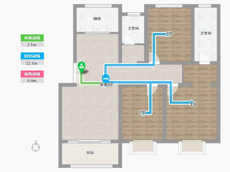 河南省-濮阳市-华信·越绣华府-102.22-户型库-动静线