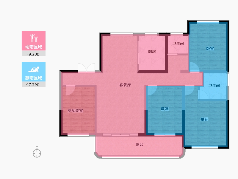 河南省-濮阳市-众悦鑫城-114.39-户型库-动静分区