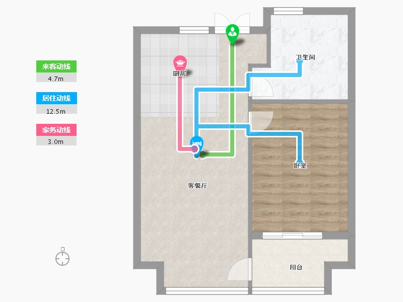 河南省-商丘市-常春藤畅馨园-60.00-户型库-动静线