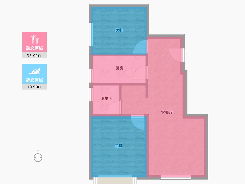 北京-北京市-金茂国际社区-48.00-户型库-动静分区