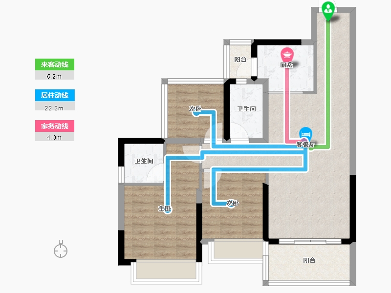 广西壮族自治区-贵港市-贵港天空之城-77.36-户型库-动静线