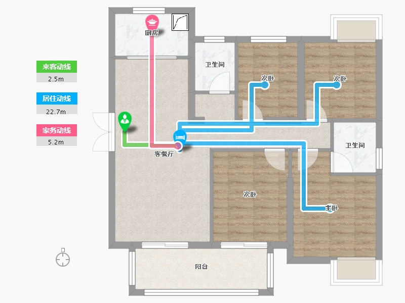 福建省-宁德市-锦绣里-97.00-户型库-动静线