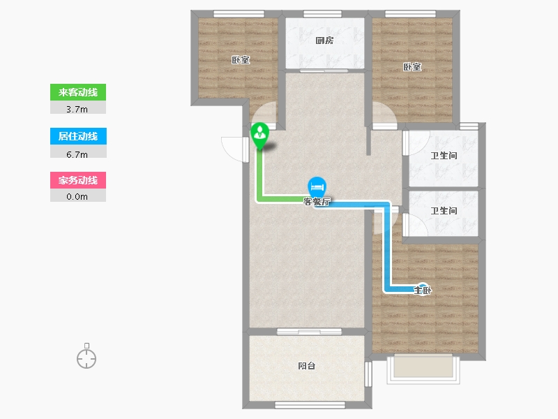 河南省-濮阳市-汇升•珑玺台-100.00-户型库-动静线