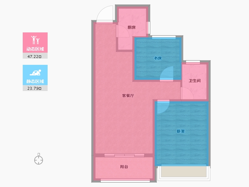 河南省-安阳市-新城国际五期-63.20-户型库-动静分区