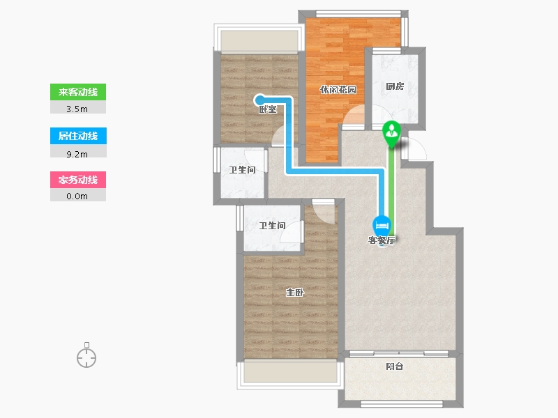 广西壮族自治区-来宾市-象州温泉城-80.26-户型库-动静线