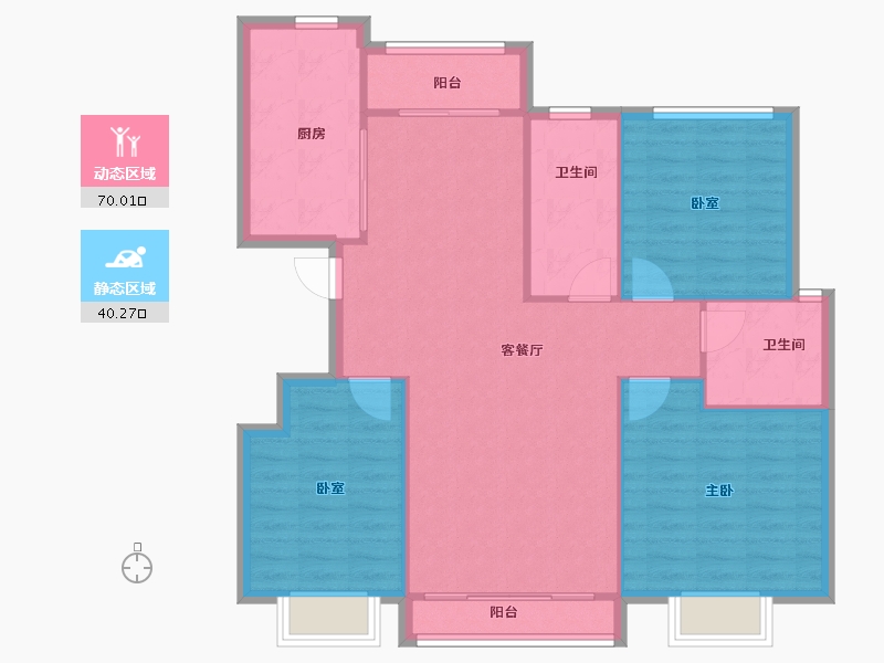 河南省-开封市-通许国奥·雅苑-101.31-户型库-动静分区